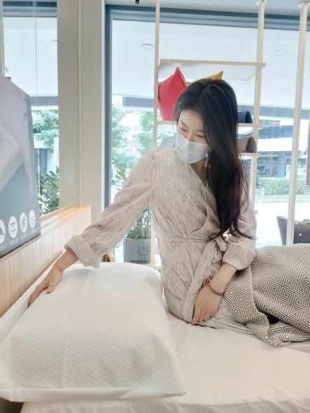 枕頭試躺