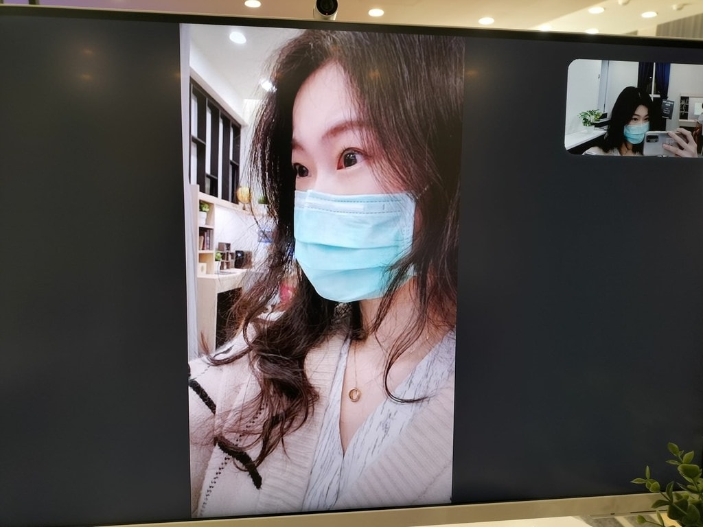 三星Smart Monitor M8 google duo