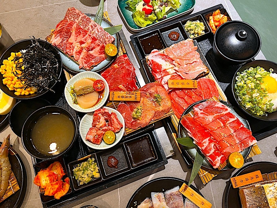 【板橋個人燒肉】燒肉老大アニキ燒肉Aniki板橋府中店,沙拉 燒肉aniki評價