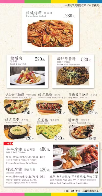 裕隆城韓式烤肉|水剌韓式料理新店旗艦店——份量驚人,讓你的胃滿載而歸,新店韓式料理 - 第13張圖 水刺裕隆城菜單