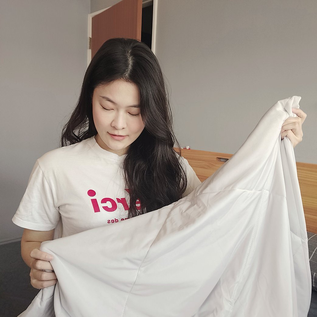 Dcard涼感被推薦｜伯尼寢具冰玉涼感紗涼被：SGS認證高Q-max，有感的涼感被– 瑪西隨筆