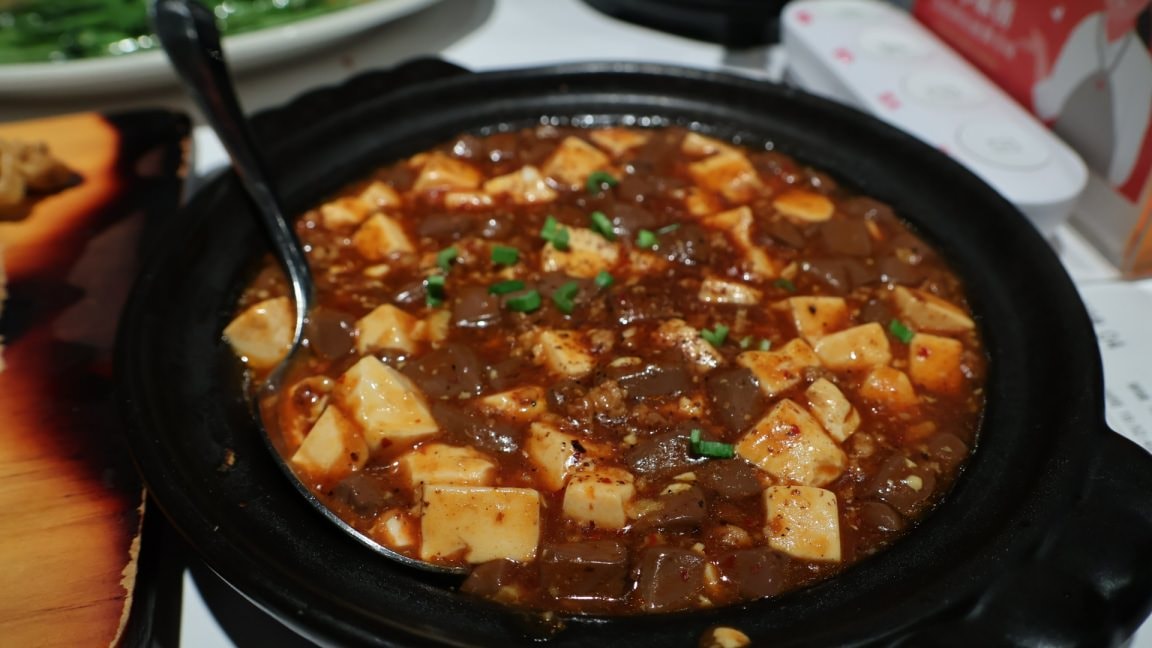裕隆城中式餐廳|時時香 rice bar 誠品新店店——川、台、粵菜系精華,必點套餐菜單推薦 - 第20張圖 時時香超級麻婆豆腐