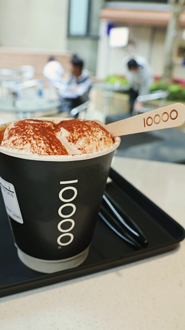 微風廣場咖啡廳|10000咖啡——被封為紐約Top7 Ten Thousand Coffee ,可頌口味豐富 - 第16張圖