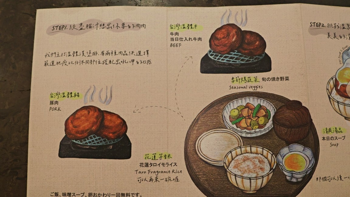 新店漢堡排|Jimmy on the road 居米先生在路上——手繪菜單超可愛,不少漢堡排愛好者封為TOP1日本漢堡 - 第15張圖