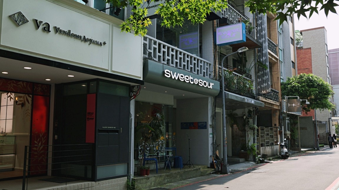 中山網美餐廳|甜酸一號店 Sweet & Sour Life 中山門市——獨棟老屋&五星主廚菜單 - 第3張圖 中山站下午茶推薦