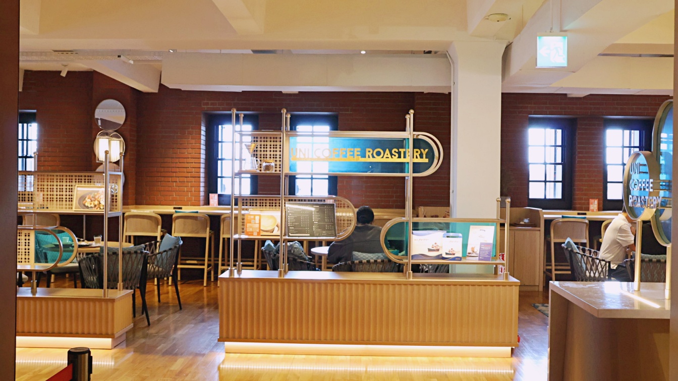 橫濱咖啡廳推薦｜UNI COFFEE ROASTERY紅磚倉庫分店