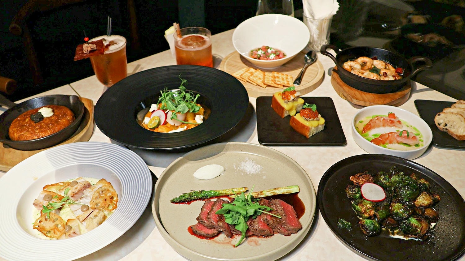 新店餐酒館推薦|Oli西班牙餐酒館——質感大坪林約會餐廳,神秘老宅風新店酒吧,氣氛靜謐高雅新店餐廳 - 第16張圖 Oli西班牙餐酒館餐點