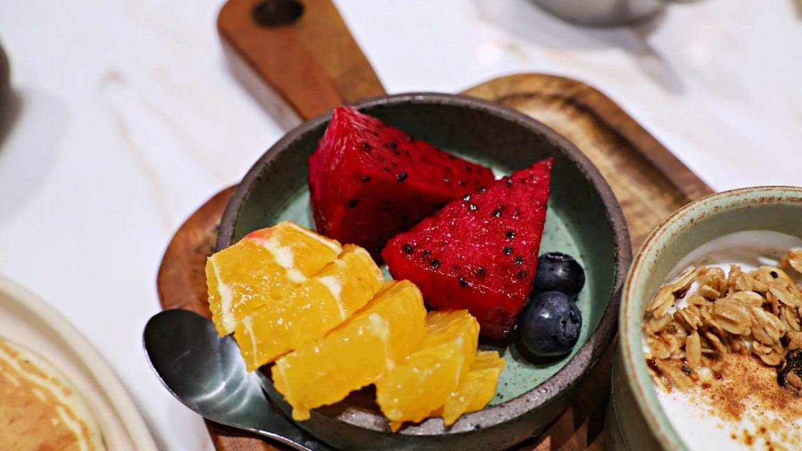 裕隆城早午餐|miacucina 裕隆城店——大坪林質感下午茶,50款蔬食料理菜單 - 第15張圖