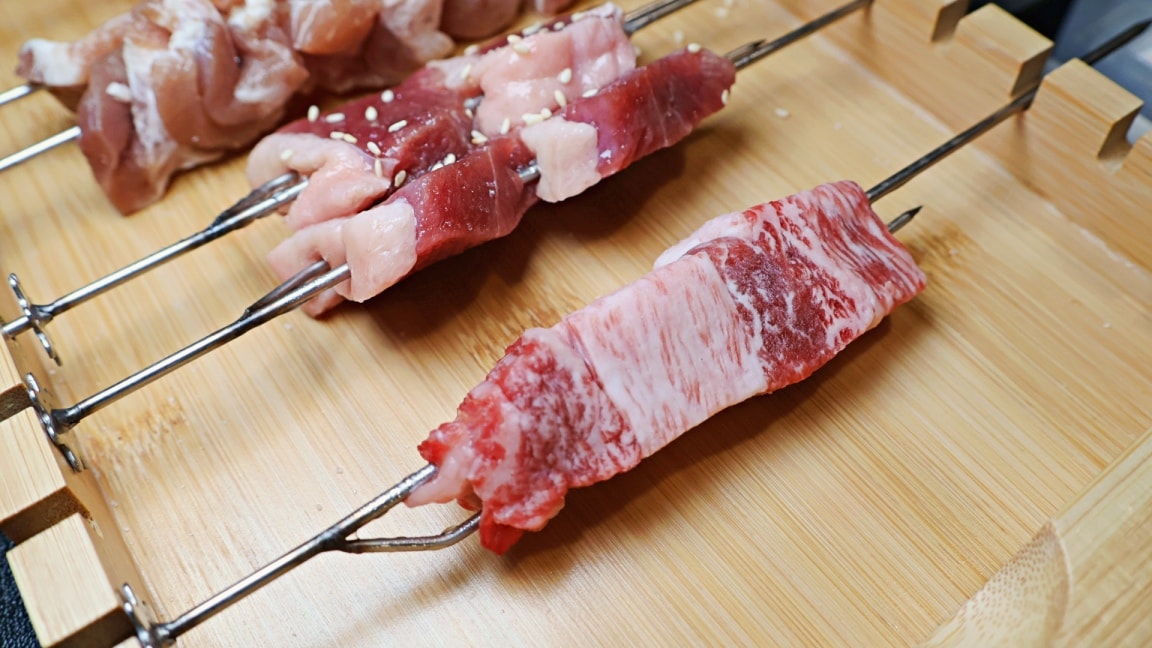 中山串燒|一起烤串中山店——台北第1間自動烤串機居酒屋評論,平價串燒40元起! - 第30張圖
