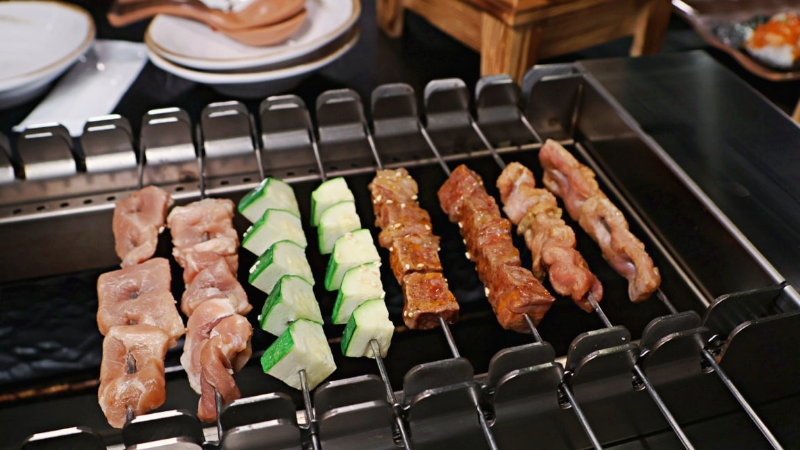 中山串燒|一起烤串中山店——台北第1間自動烤串機居酒屋評論,平價串燒40元起! - 第11張圖