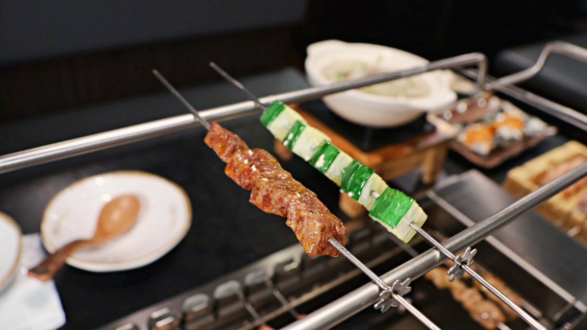 中山串燒|一起烤串中山店——台北第1間自動烤串機居酒屋評論,平價串燒40元起! - 第12張圖