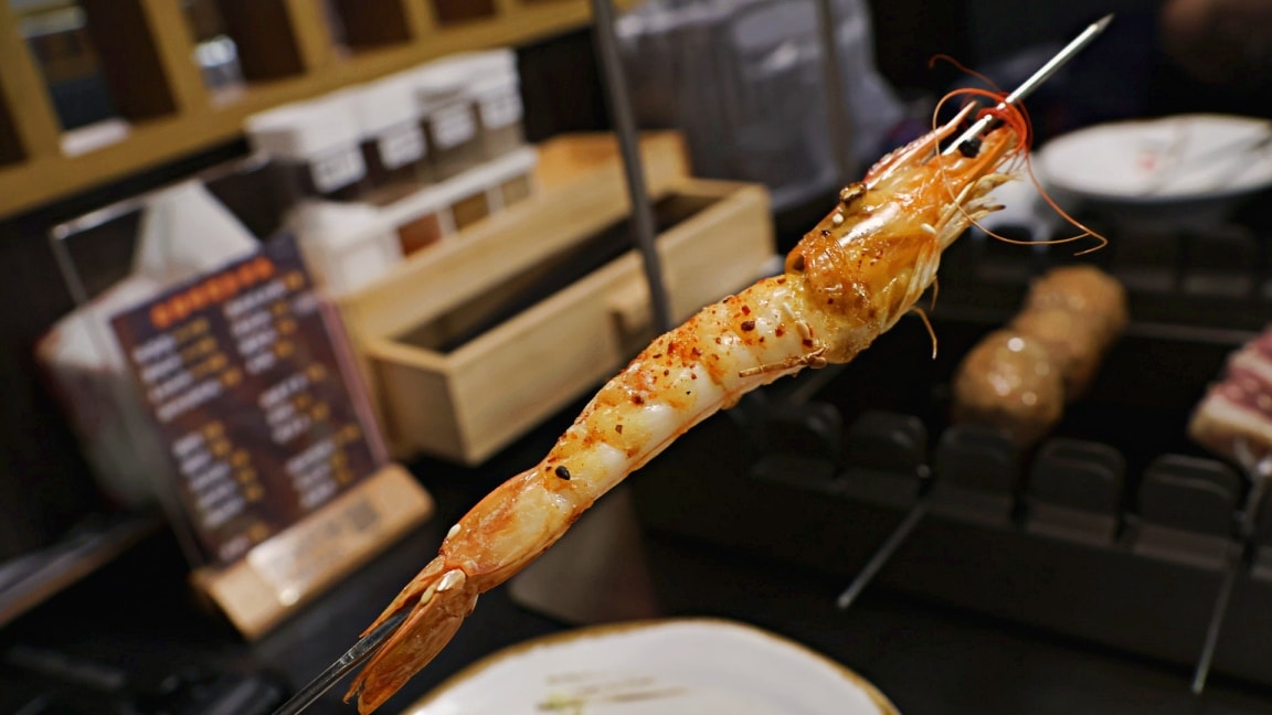 中山串燒|一起烤串中山店——台北第1間自動烤串機居酒屋評論,平價串燒40元起! - 第24張圖