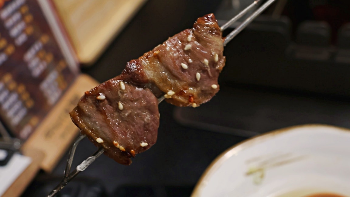 中山串燒|一起烤串中山店——台北第1間自動烤串機居酒屋評論,平價串燒40元起! - 第33張圖