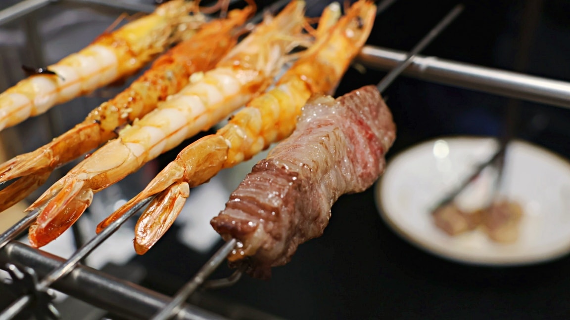 中山串燒|一起烤串中山店——台北第1間自動烤串機居酒屋評論,平價串燒40元起! - 第31張圖