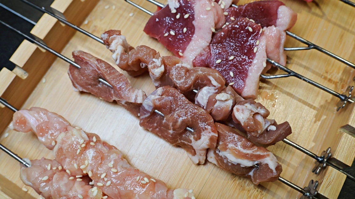 中山串燒|一起烤串中山店——台北第1間自動烤串機居酒屋評論,平價串燒40元起! - 第34張圖
