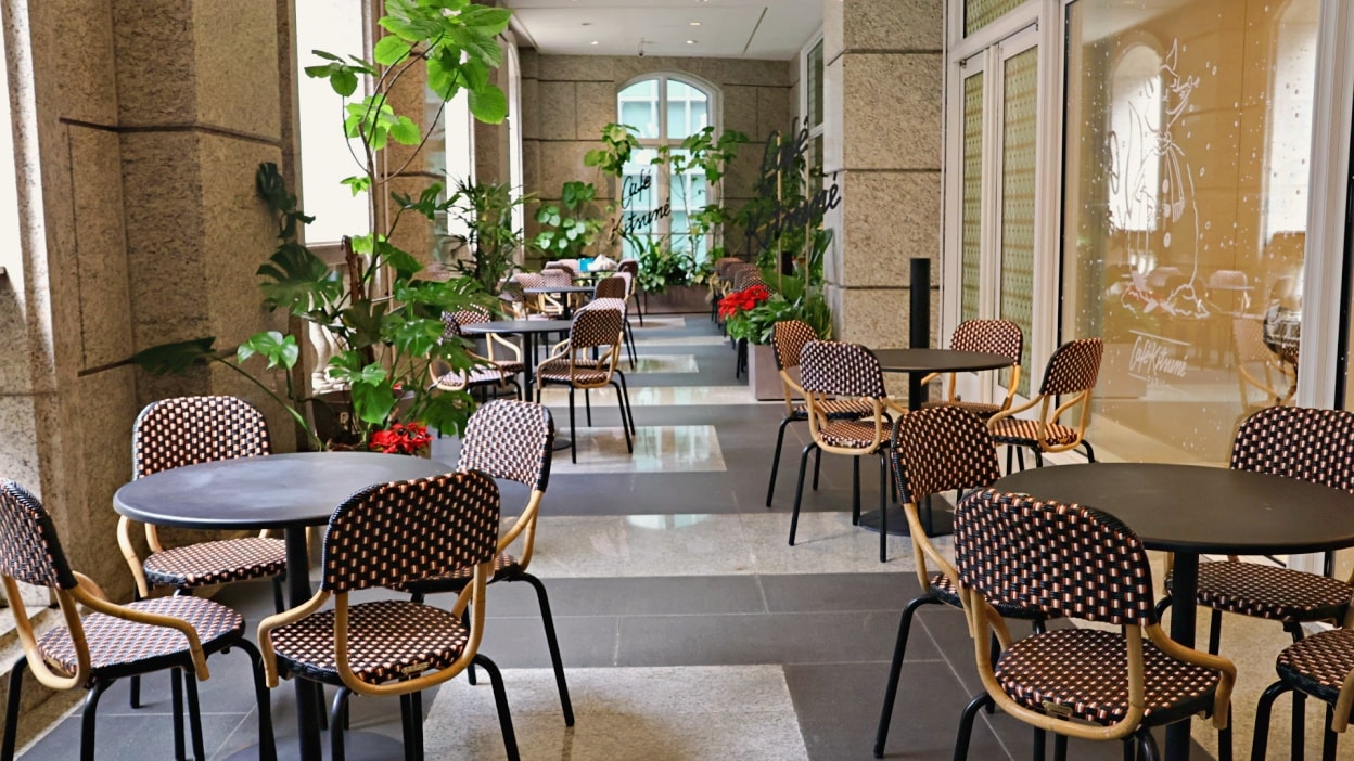 Bellavita咖啡廳推薦|Café Kitsuné BELLAVITA——隱身信義區貴婦百貨的質感法式下午茶 - 第9張圖