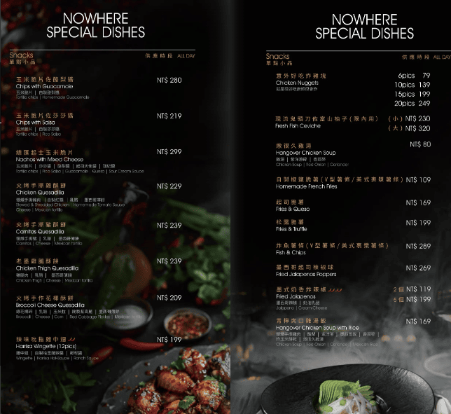 台北車站餐酒館|Nowhere Taipei 墨西哥餐酒館評論——全天候供應墨西哥早午餐和調酒,100吋大屏幕運動酒吧 - 第16張圖