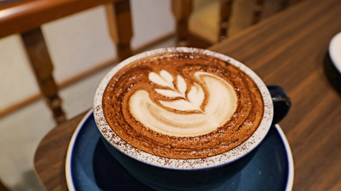 古亭下午茶|4F劇場咖啡古亭店 Theater café——樓中樓侘寂風網美咖啡廳 - 第22張圖