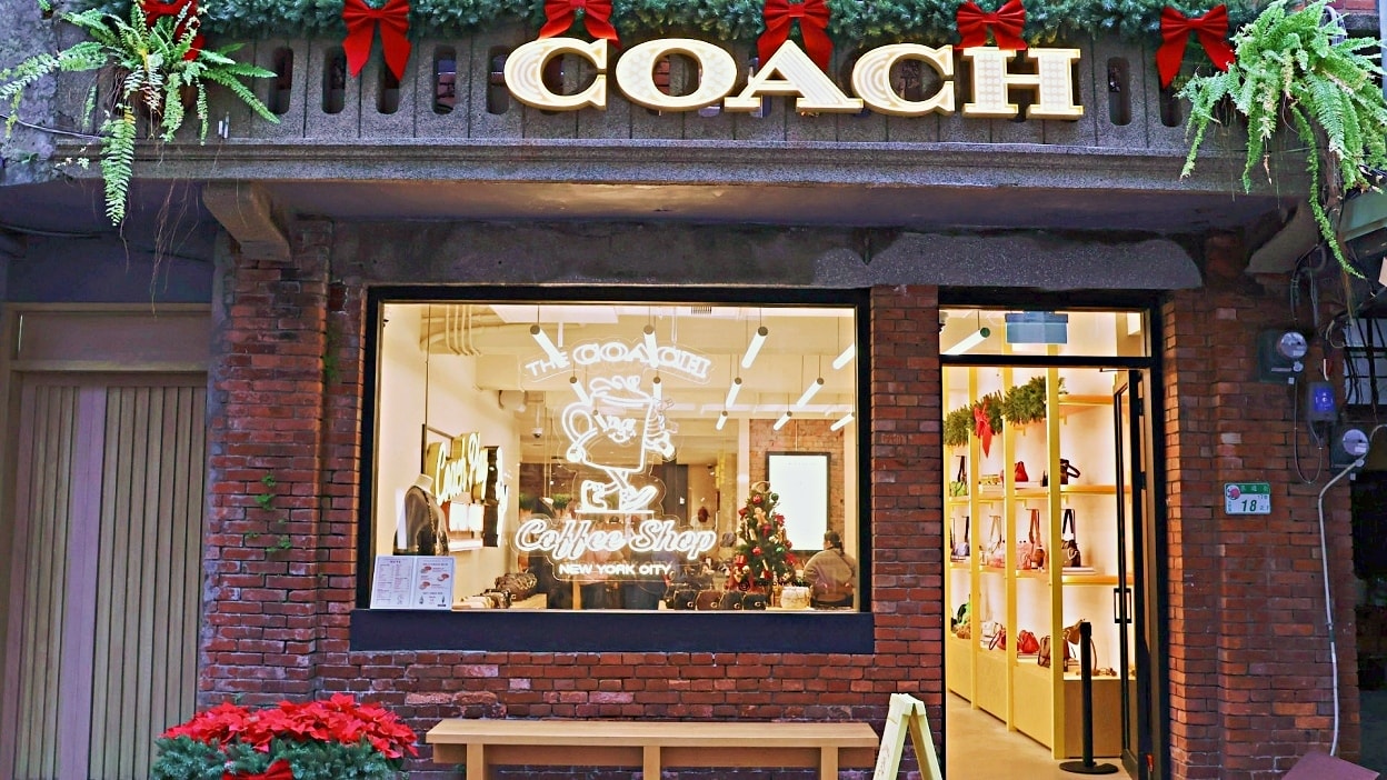 Coach Play 赤峰街|台北首間Coach咖啡廳菜單&評論,當精品遇上老宅風 - 第2張圖