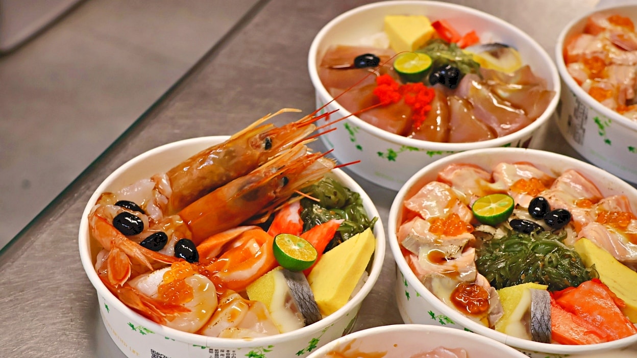 桃園大湳市場美食推薦|紳爺食堂:日本人也愛的高CP值生魚片定食 - 第10張圖