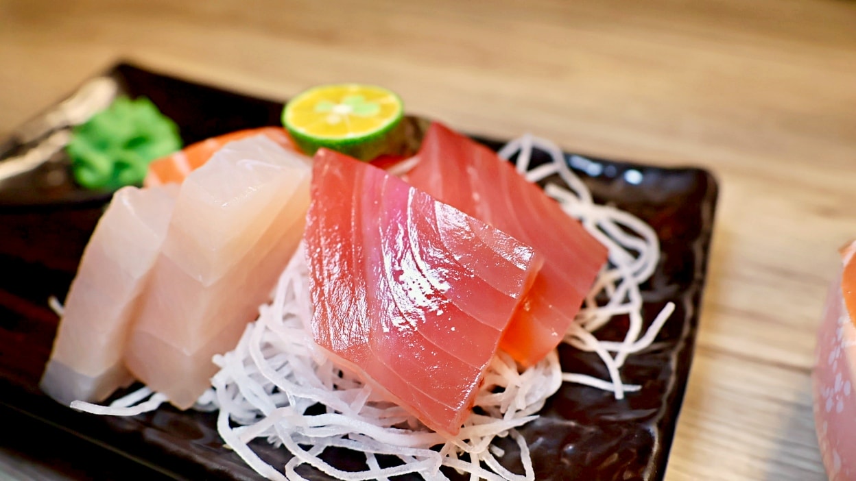 桃園大湳市場美食推薦|紳爺食堂:日本人也愛的高CP值生魚片定食 - 第22張圖