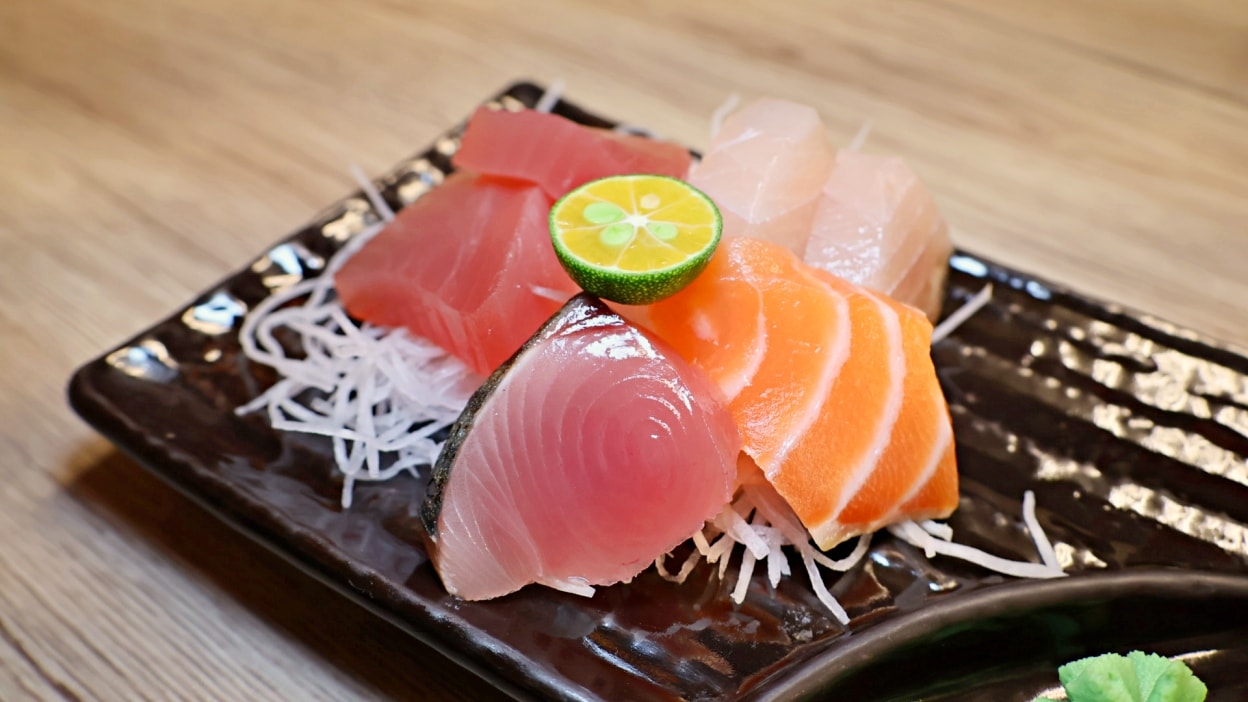 桃園大湳市場美食推薦|紳爺食堂:日本人也愛的高CP值生魚片定食 - 第20張圖