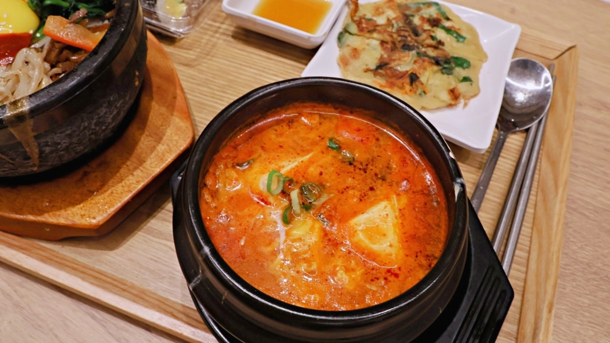 南港Lalaport 5樓美食街|韓美膳——台灣首店評價,半半套餐菜單消滅你的選擇障礙 - 第14張圖