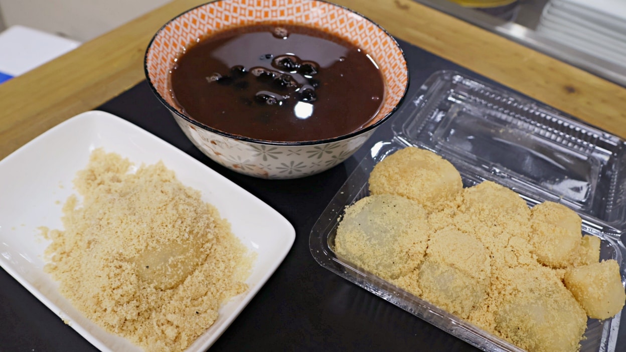 行天宮麻糬|不老客家傳統麻糬有店面!不老燒麻糬還有販售冰品紅豆湯麻糬 - 第17張圖