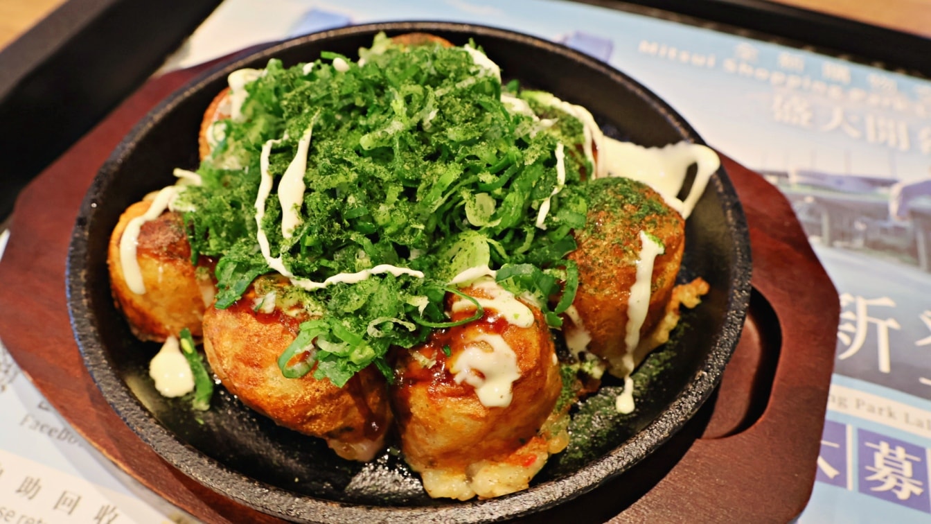 南港LaLaport 美食街|味穗章魚燒Ganso Ajiho——北部首店,正宗大阪心齋橋章魚燒 - 第12張圖