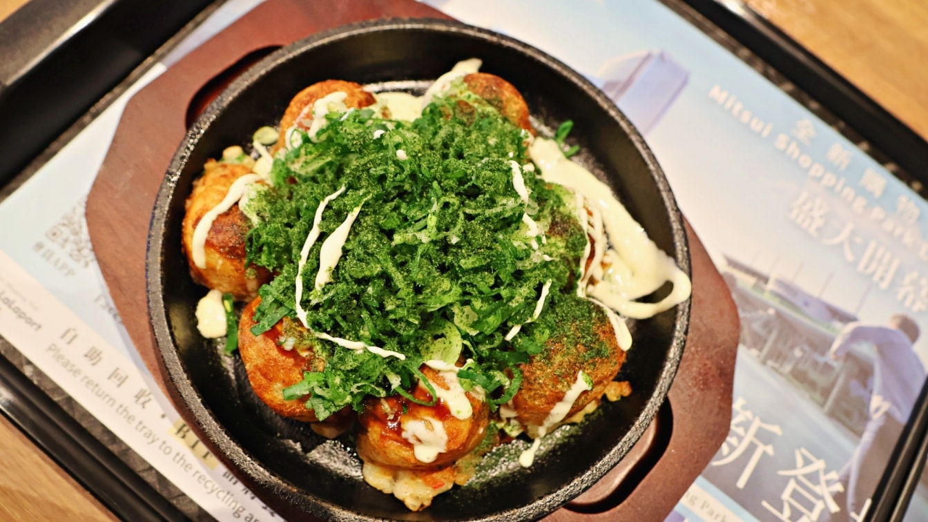南港LaLaport 美食街|味穗章魚燒Ganso Ajiho——北部首店,正宗大阪心齋橋章魚燒 - 第11張圖