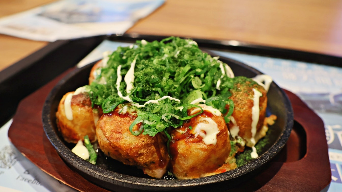 南港LaLaport 美食街|味穗章魚燒Ganso Ajiho——北部首店,正宗大阪心齋橋章魚燒 - 第13張圖
