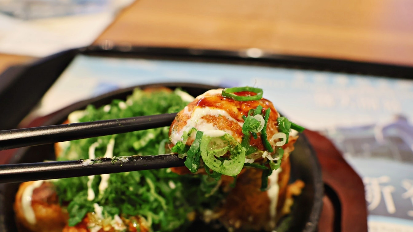 南港LaLaport 美食街|味穗章魚燒Ganso Ajiho——北部首店,正宗大阪心齋橋章魚燒 - 第14張圖