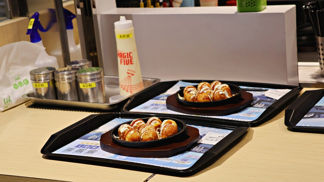 南港LaLaport 美食街|味穗章魚燒Ganso Ajiho——北部首店,正宗大阪心齋橋章魚燒 - 第3張圖