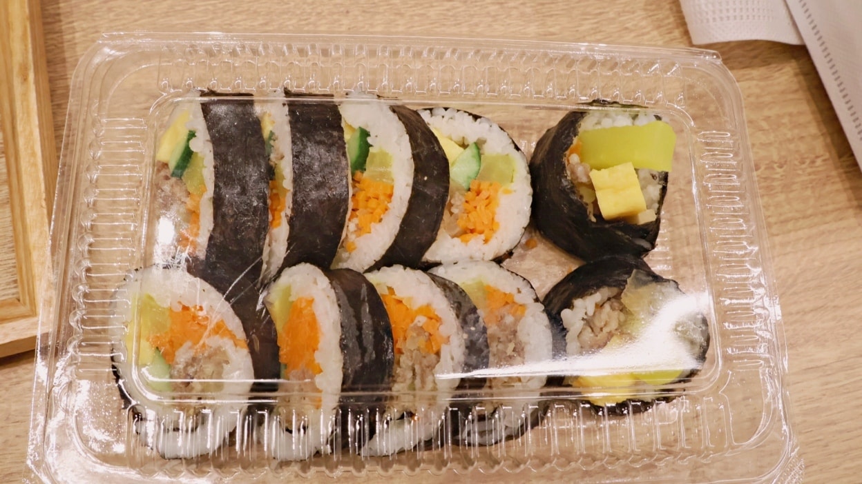 南港Lalaport 5樓美食街|韓美膳——台灣首店評價,半半套餐菜單消滅你的選擇障礙 - 第17張圖