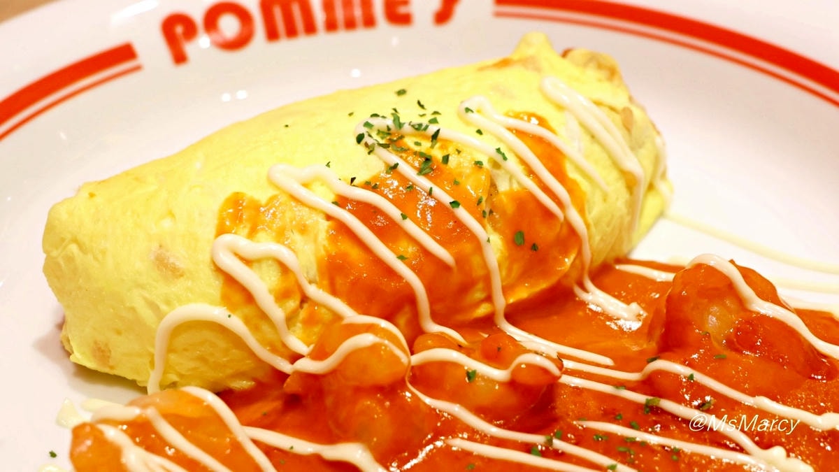 LaLaport 南港美食|POMMEs 蘋果樹蛋包飯:日本蛋包飯天王ポムの樹台灣首店評論,菜單高達200種組合 - 第21張圖