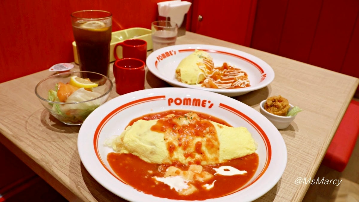 LaLaport 南港美食|POMMEs 蘋果樹蛋包飯:日本蛋包飯天王ポムの樹台灣首店評論,菜單高達200種組合 - 第15張圖