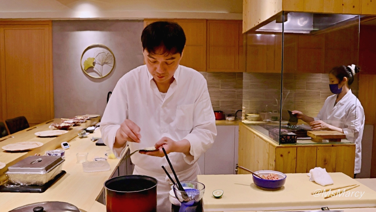 中山區無菜單料理|翔鮨無菜單日本料理——考究傳統追求創新的台北板前料理 - 第46張圖