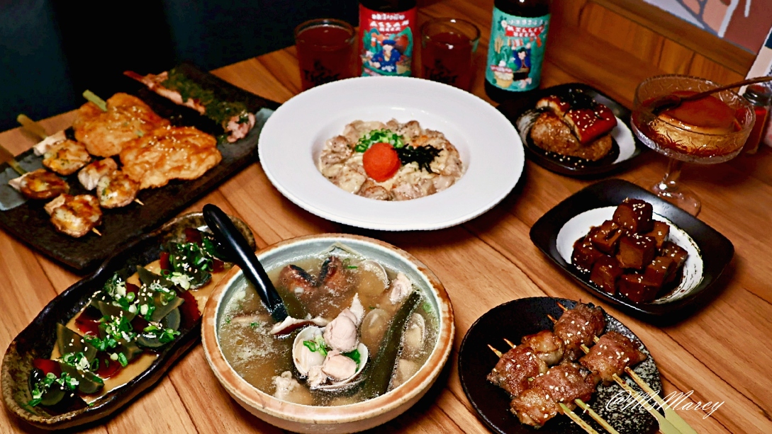板新站居酒屋|炭舊食代居酒屋:少見台日混搭串燒,懷舊平價聚餐餐廳推薦! - 第14張圖
