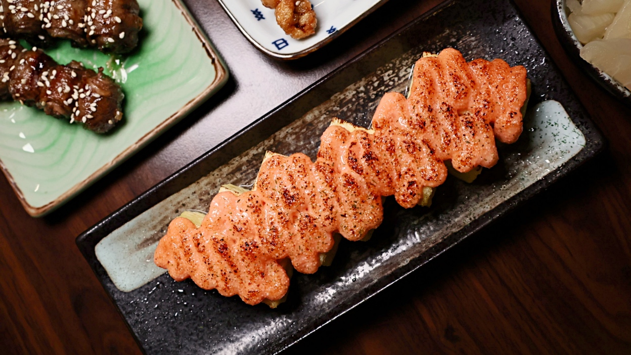 新北板橋江子翠居酒屋|老藏野炭火居酒屋:高CP值炭火串燒,必點爆量明太子系列,快揪好友大口喝酒大口吃串吧 ! - 第15張圖 新北板橋江子翠居酒屋|老藏野炭火居酒屋:高CP值炭火串燒,必點爆量明太子系列,快揪好友大口喝酒大口吃串吧 !