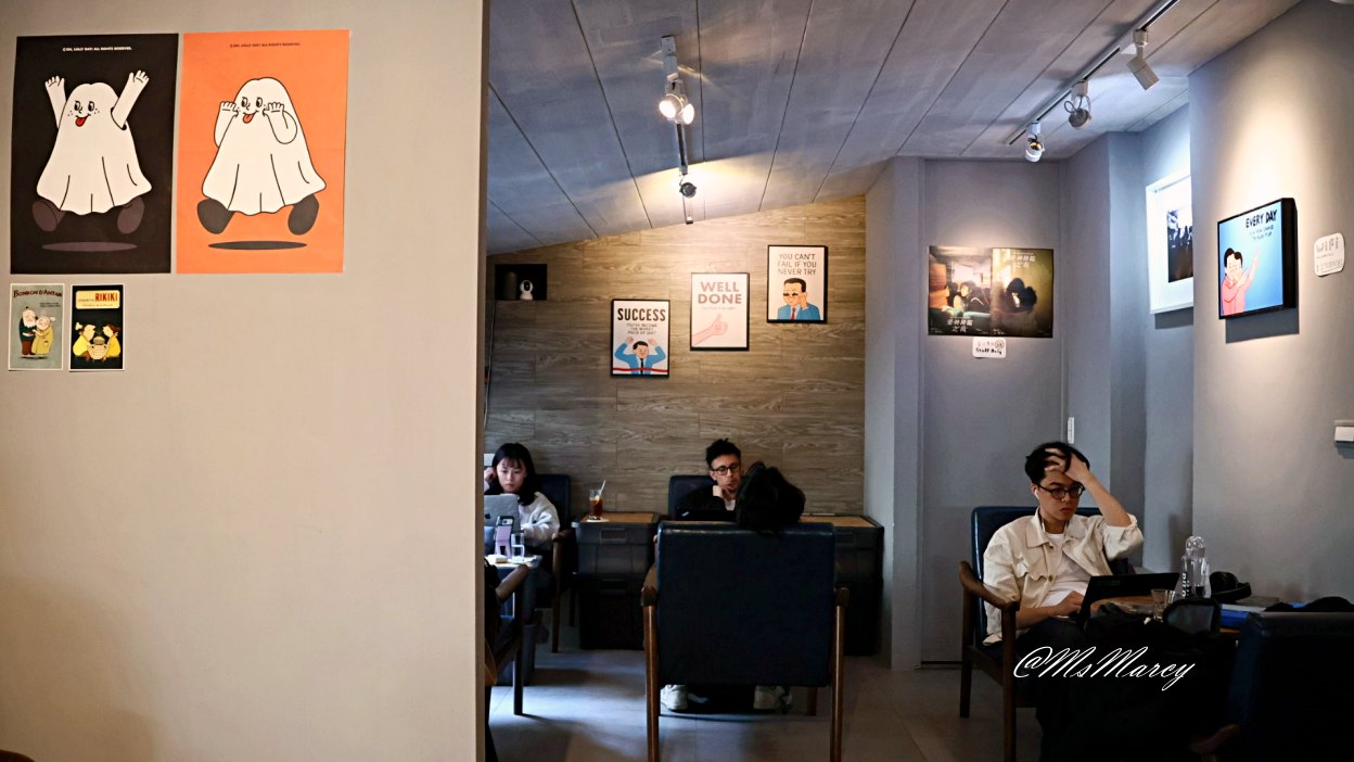 水哥咖啡評論｜google 4.6好評的大安站深夜咖啡廳，咖啡種類多元