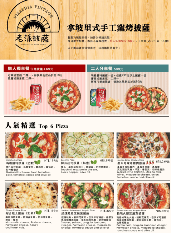 左營隱藏版美食｜老派披薩 Pizzeria Vintage：正宗拿坡里披薩，親赴義大利取經引進百年窯爐