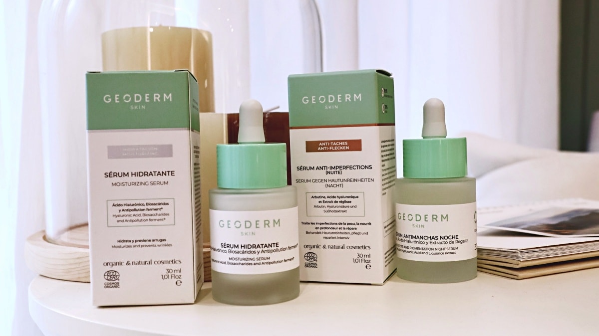 保濕精華推薦|GEODERM西班牙原裝熊果素淨白勻膚夜間精華液 / 純淨全效防禦精華液評價
