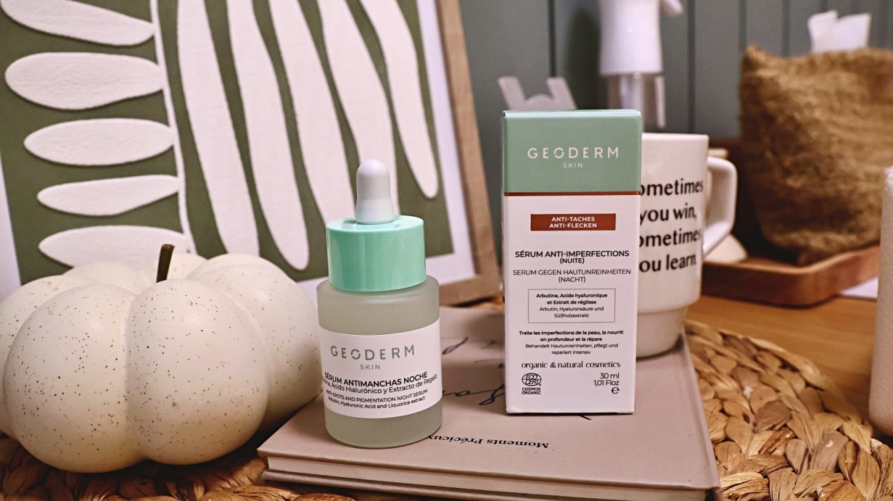 保濕精華推薦|GEODERM西班牙原裝熊果素淨白勻膚夜間精華液 / 純淨全效防禦精華液評價