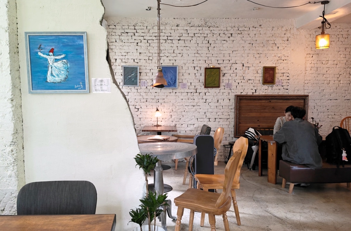 大安森林公園咖啡廳推薦｜2J CAFE 韓系老宅氛圍咖啡廳
