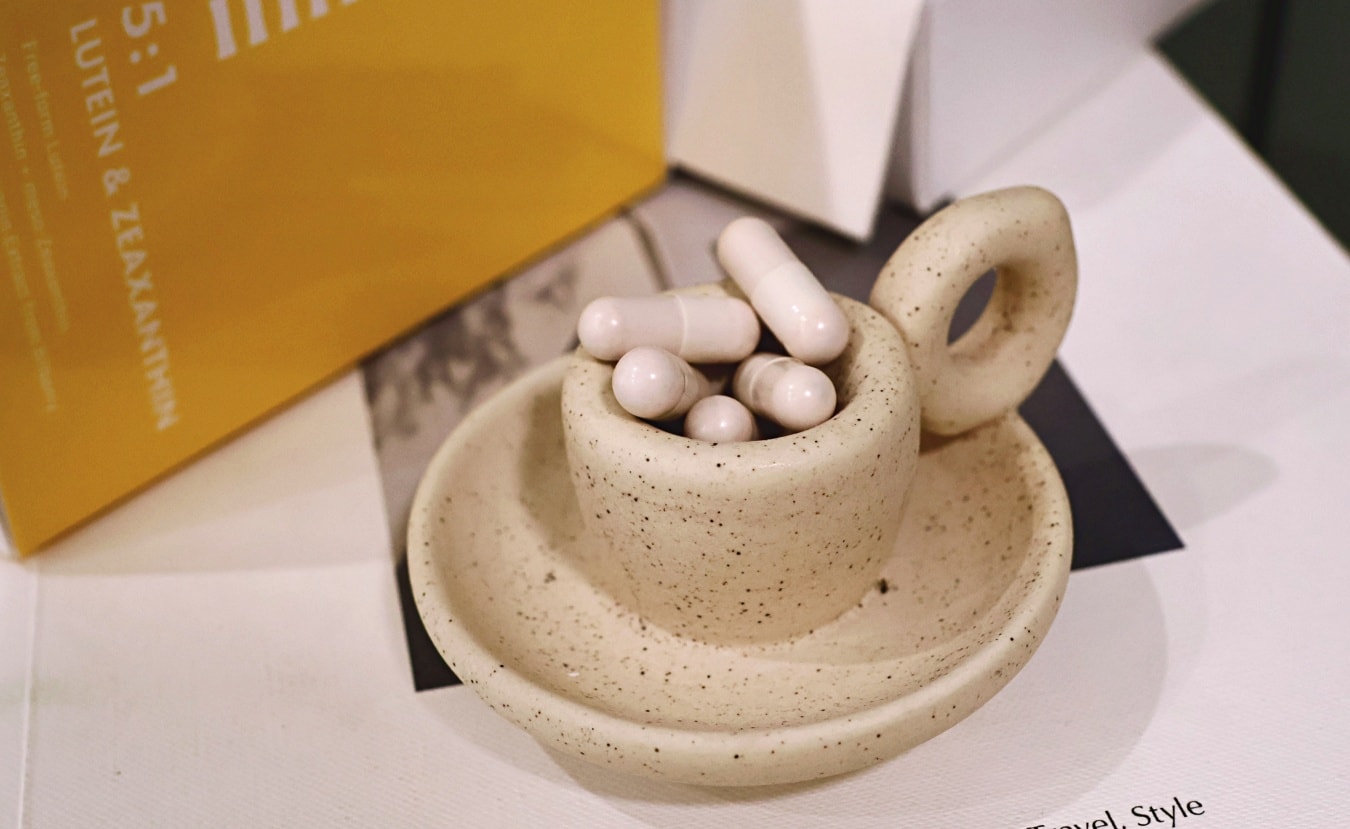 素食保健食品推薦｜innervibe 裡好遠見全護游離型金盞花葉黃素膠囊／麩胺酸發酵物GABA芝麻素舒眠膠囊評價