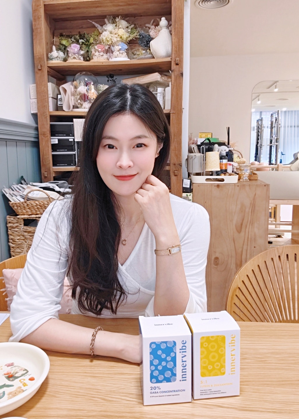素食保健食品推薦｜innervibe 裡好遠見全護游離型金盞花葉黃素膠囊／麩胺酸發酵物GABA芝麻素舒眠膠囊評價